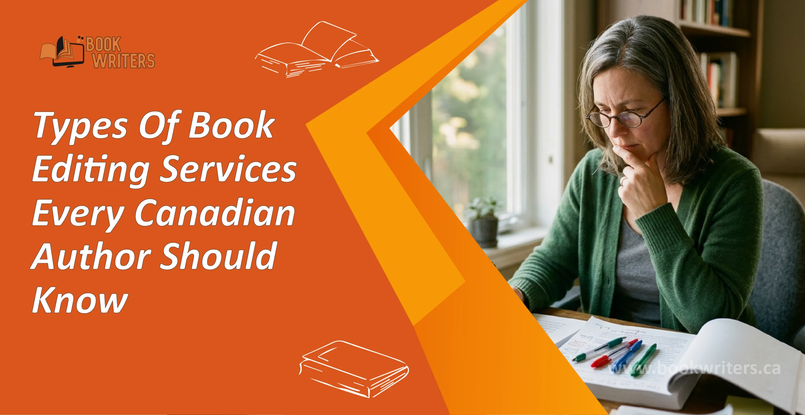 Types Of Book Editing Services Every Canadian Author Should Know