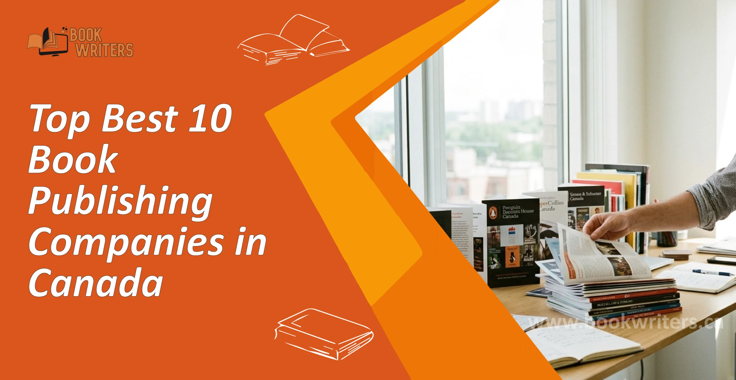 Top Best 10 Book Publishing Companies in Canada