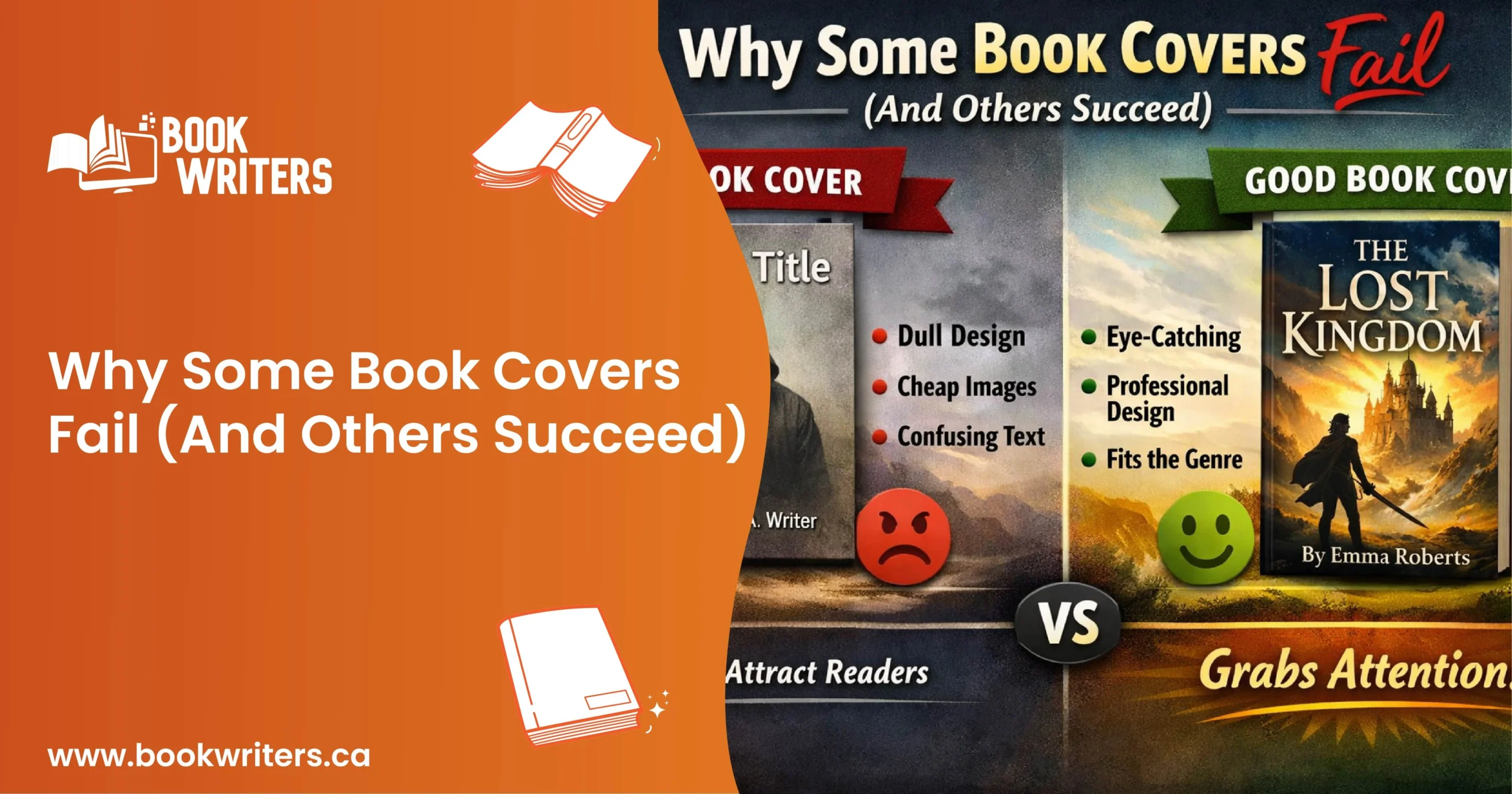 Why Some Book Covers Fail (And Others Succeed)